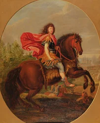 Retrato ecuestre de Luis XIV